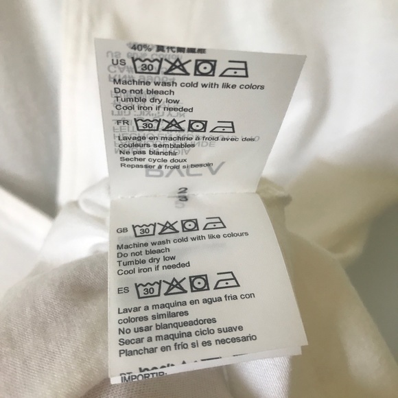 RVCA Button Up V Neck Tee Shirt, Size S - Picture 8 of 12